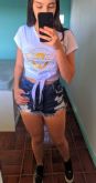 camiseta em malha 100% algodão